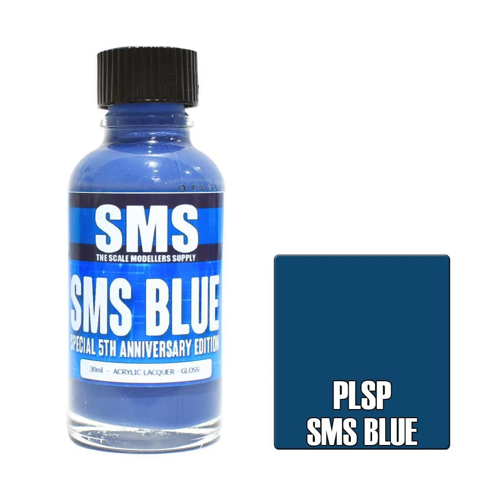 SMS PLSP Premium Acrylic Lacquer SMS Blue 5th Anniversary 30ml