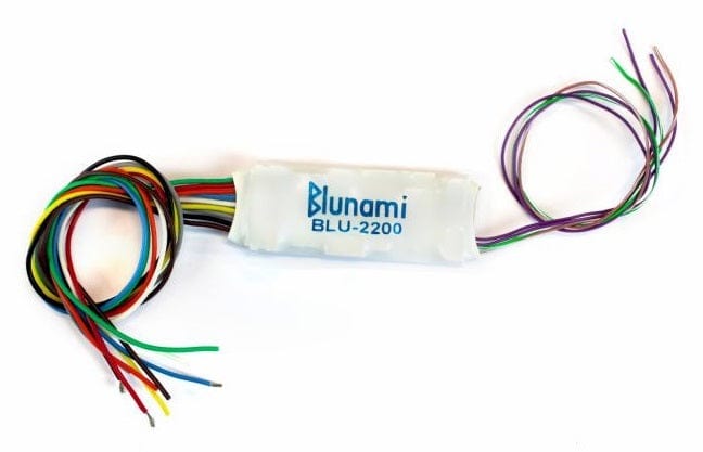 Soundtraxx 886602 Blunami BLU-2200 Tsunami 2 Sound Decoder, 2 Amp, Electric