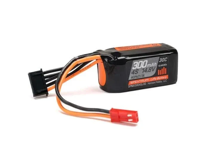 Spektrum 300mah 4S 14.8V 30c LiPo Battery with JST Connector