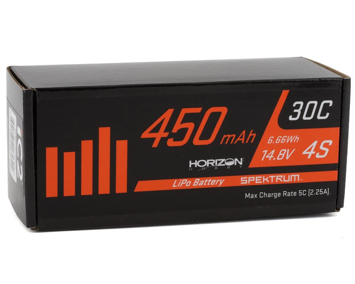 Spektrum 450mah 4S 14.8v 30c LiPo Battery with IC2 Connector - Image 2