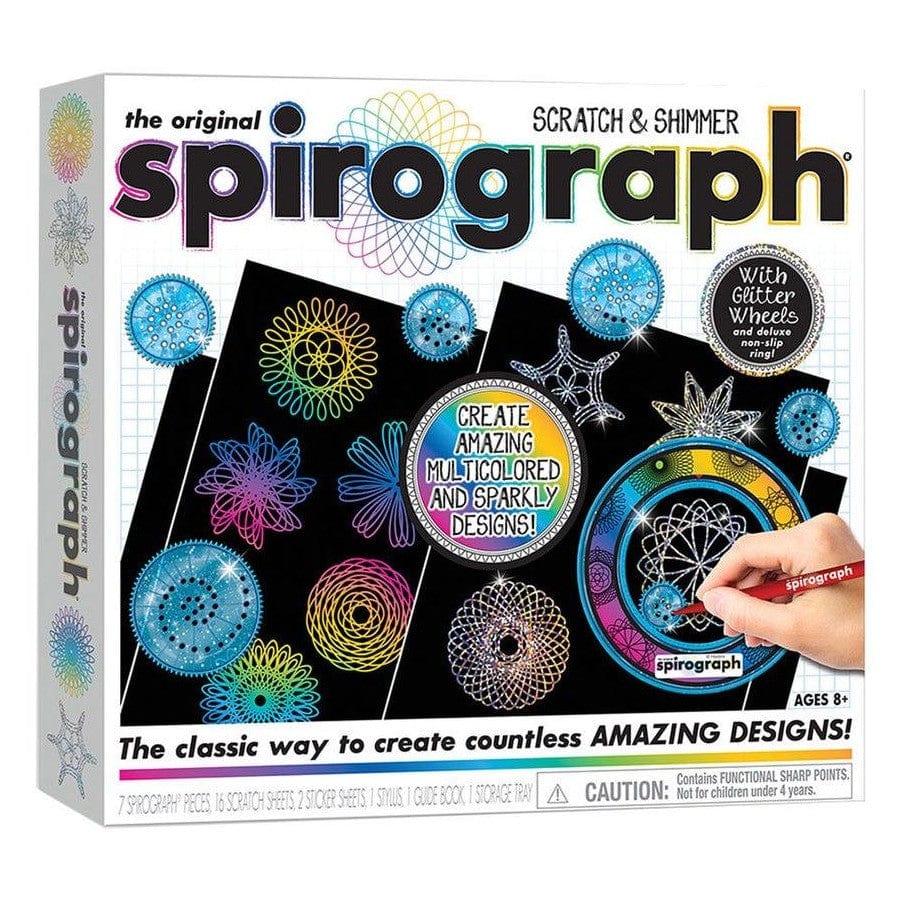 Spirograph Shimmer & Scratch