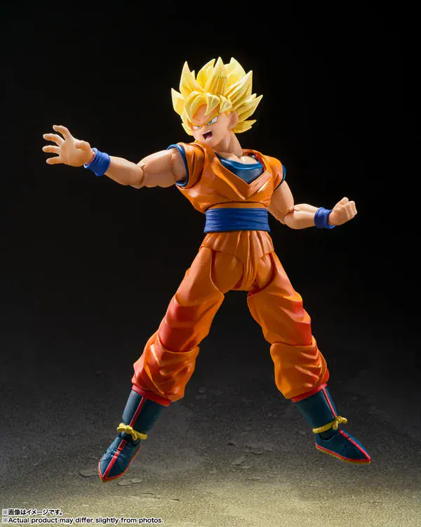Tamashii Nations S.H Figuarts Super Saiyan Son Goku (The Games Begin) - Image 4