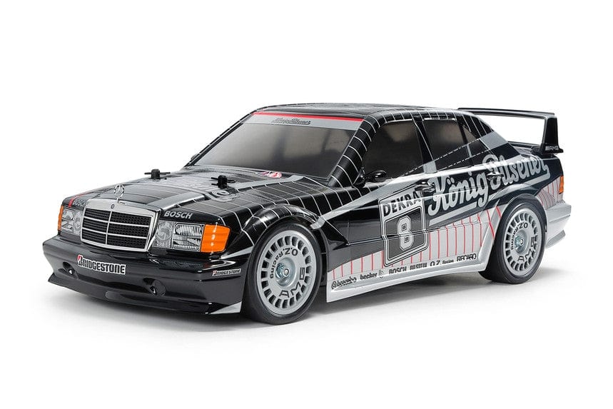 Tamiya 1/10 Mercedes-Benz 190 E 2.5-16 EVO II 1991 TT-02 RC Car Kit [58752] - Image 2