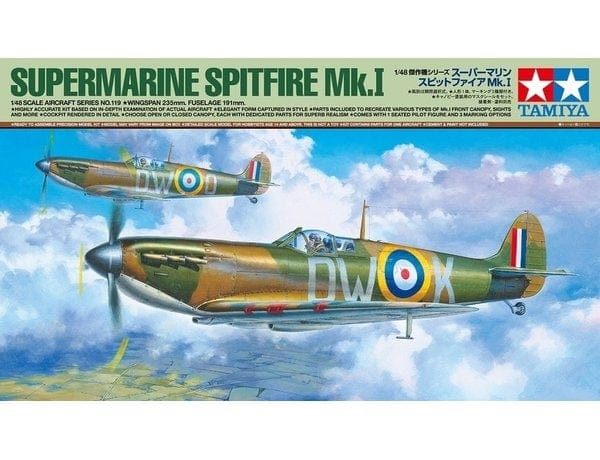 Tamiya 1/48 Supermarine Spitfire Mk.I