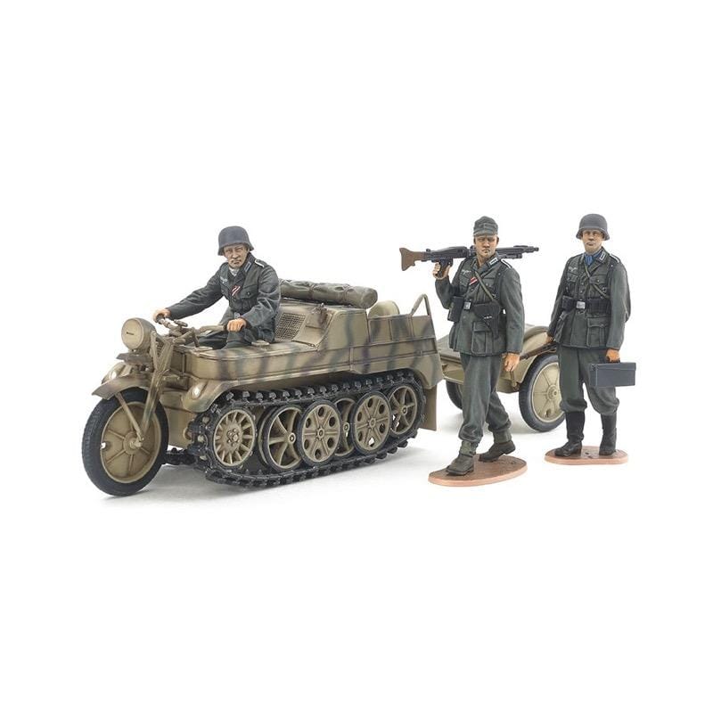 Tamiya 35377 1/35 German Sd.Kfz.2 Kettenkraftrad (Mid-production) Plastic Model Kit