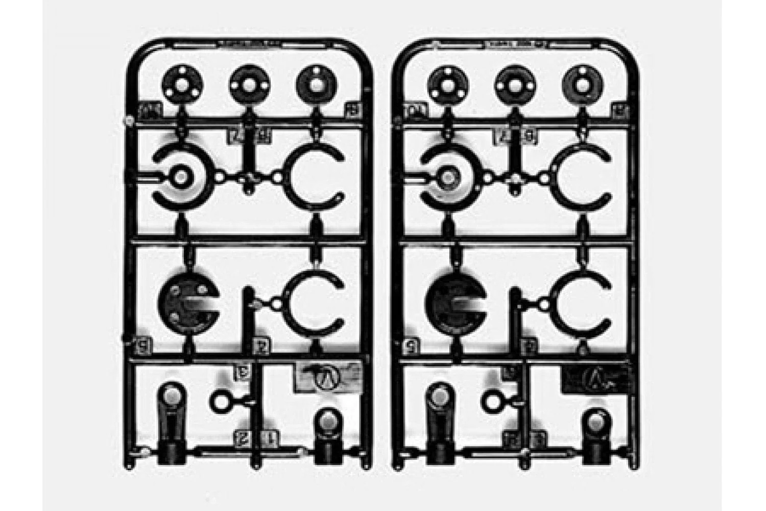 Tamiya 50598 V Parts For 50519