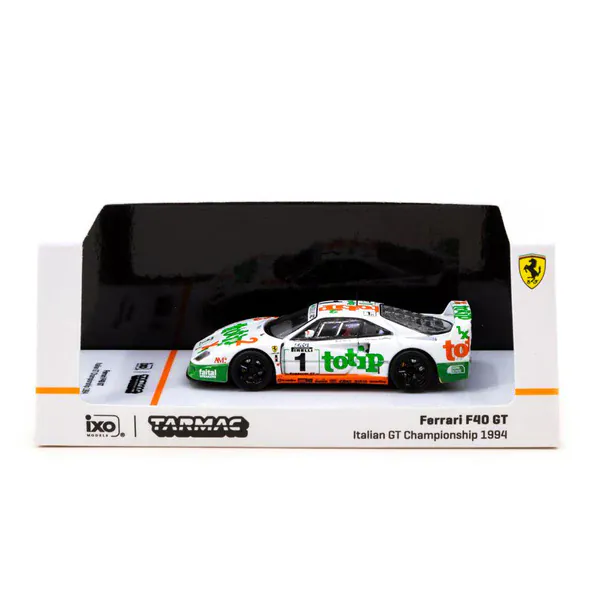 Tarmac 1/64 Italian GT Championship 1994 Ferrari F40 GT - Image 3