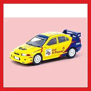 Tarmac 1/64 Mitsubishi Lancer Evolution VI GSR T.M. Edition 99 Shell x Gran Turismo 7 x Tarmac Works JDM Collection