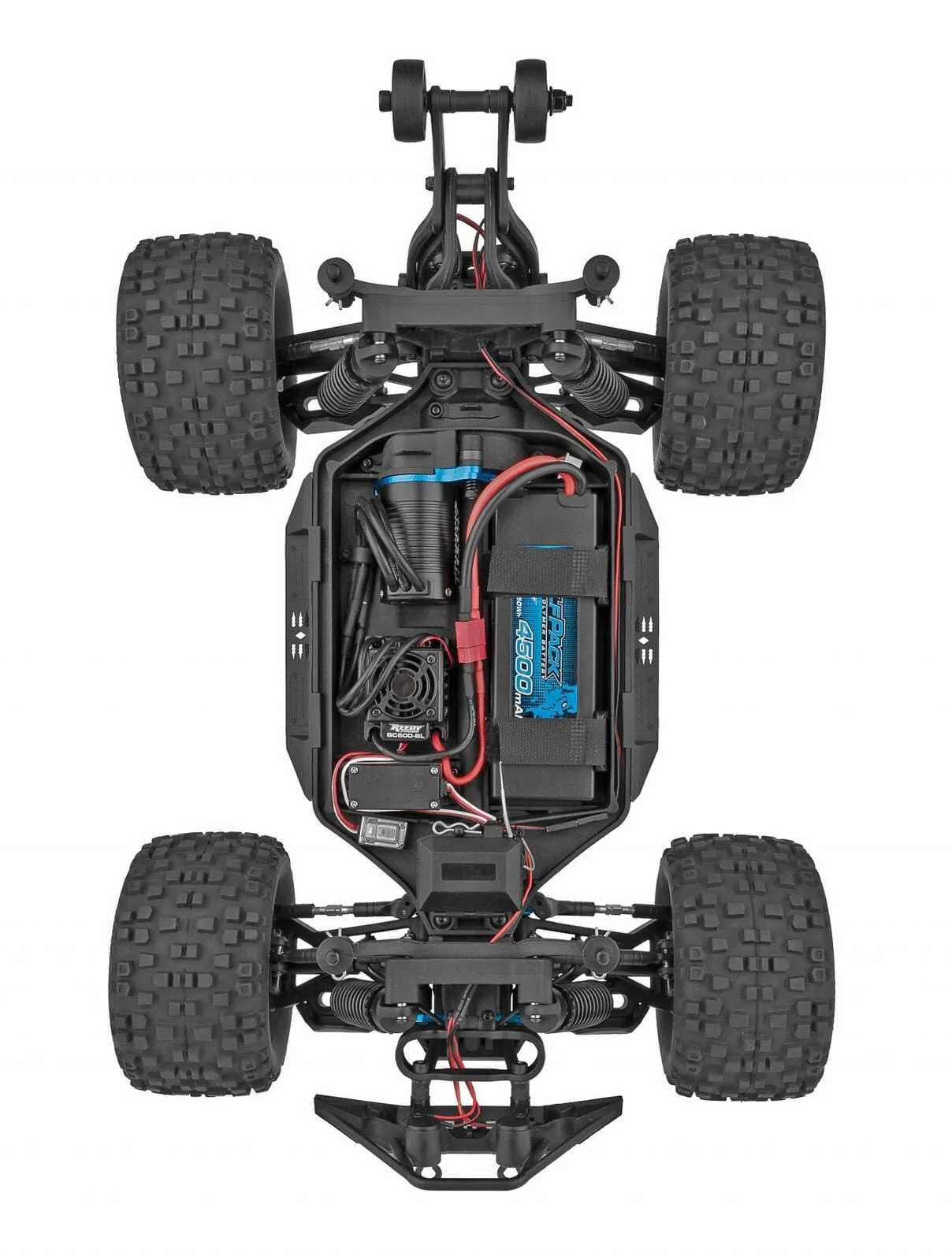 Team Associated 20518 Rival MT10 Monster Truck RTR Red - Image 5