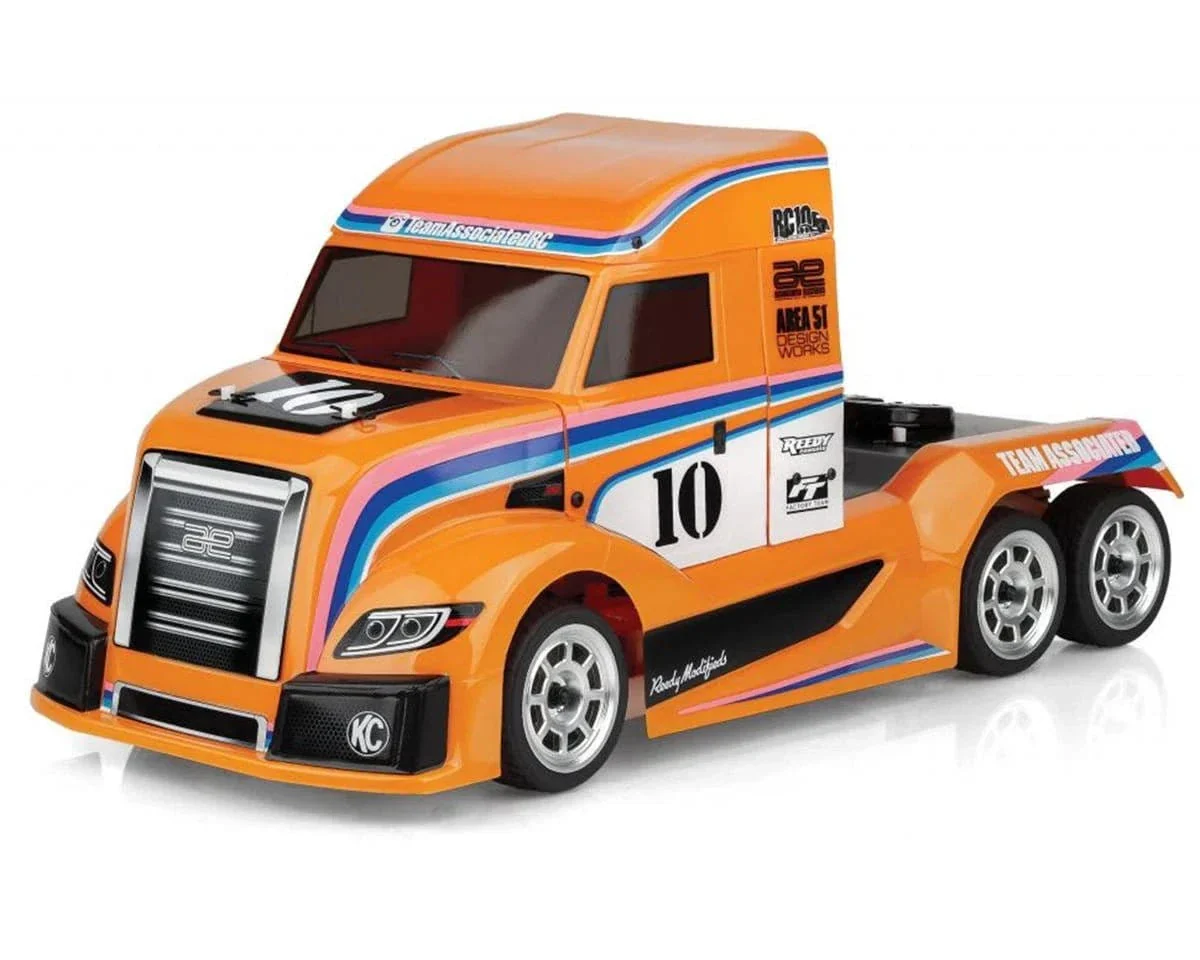Team Associated RC10 American Custom 6x6 Electric On-Road Semi-Truck Kit [30139]**