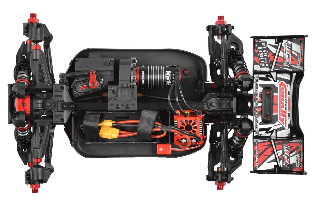 Team Corally 1/8 Spark XB-6 6S Brushless RC Buggy RTR - Red [C-00285-R] - Image 7
