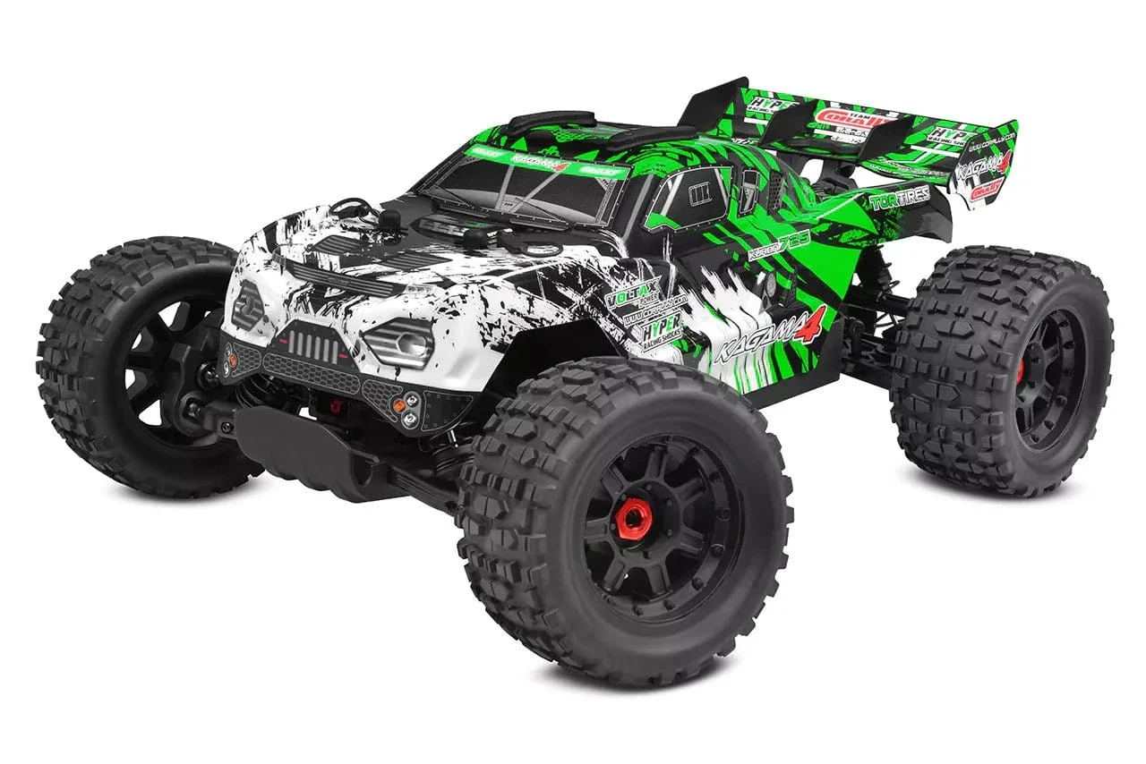 Team Corally Kagama 10 XL4S RC Monster Truck - Green