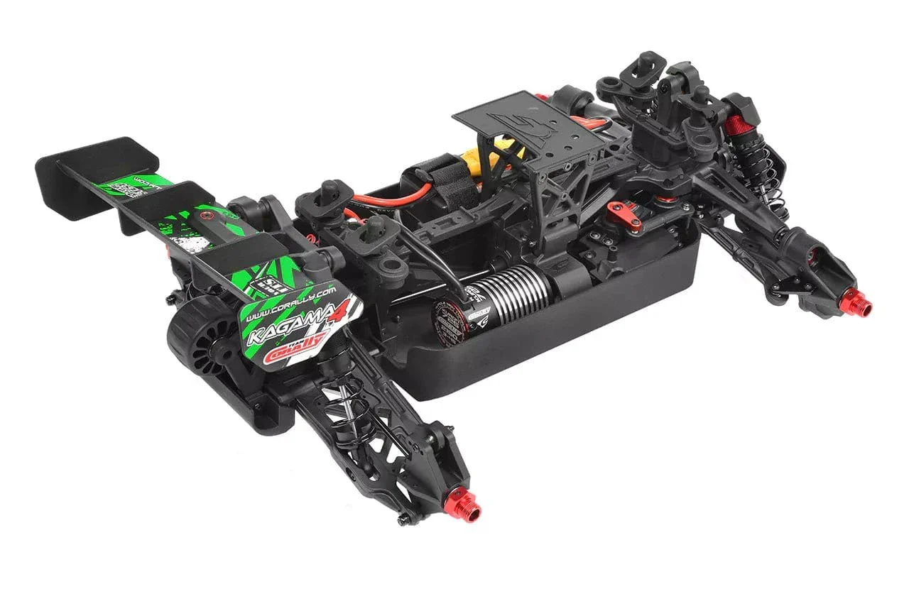 Team Corally Kagama 10 XL4S RC Monster Truck - Green - Image 12