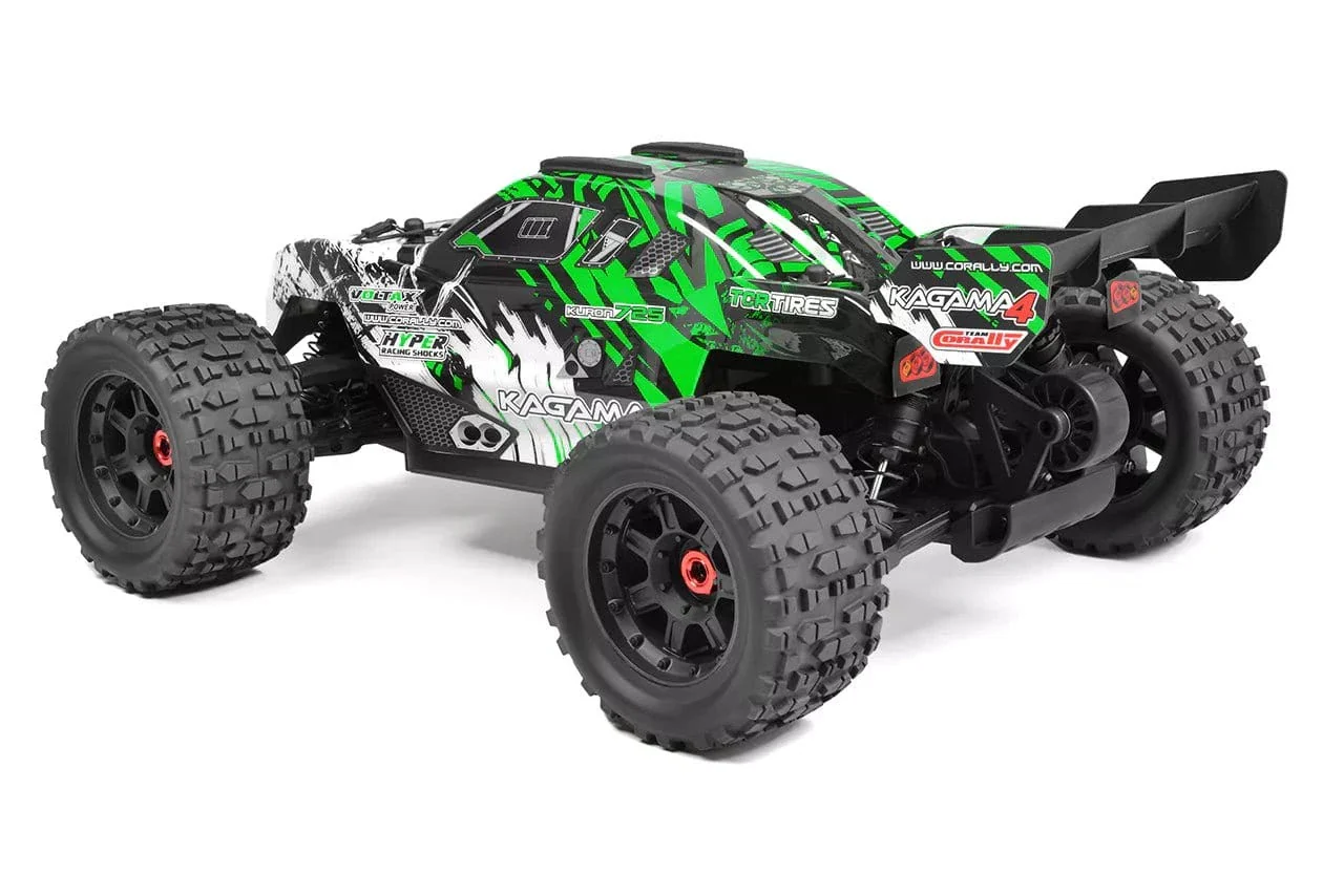Team Corally Kagama 10 XL4S RC Monster Truck - Green - Image 2
