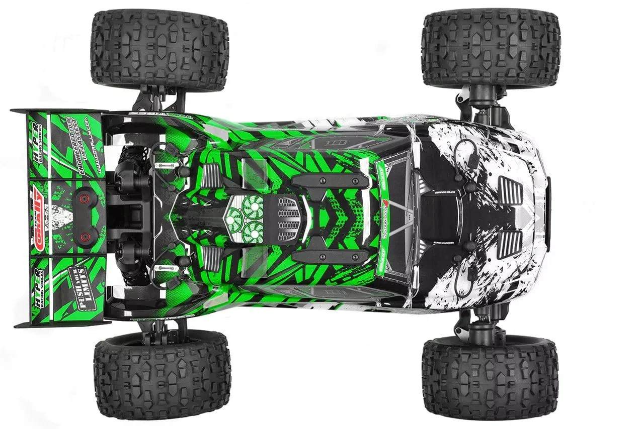 Team Corally Kagama 10 XL4S RC Monster Truck - Green - Image 4