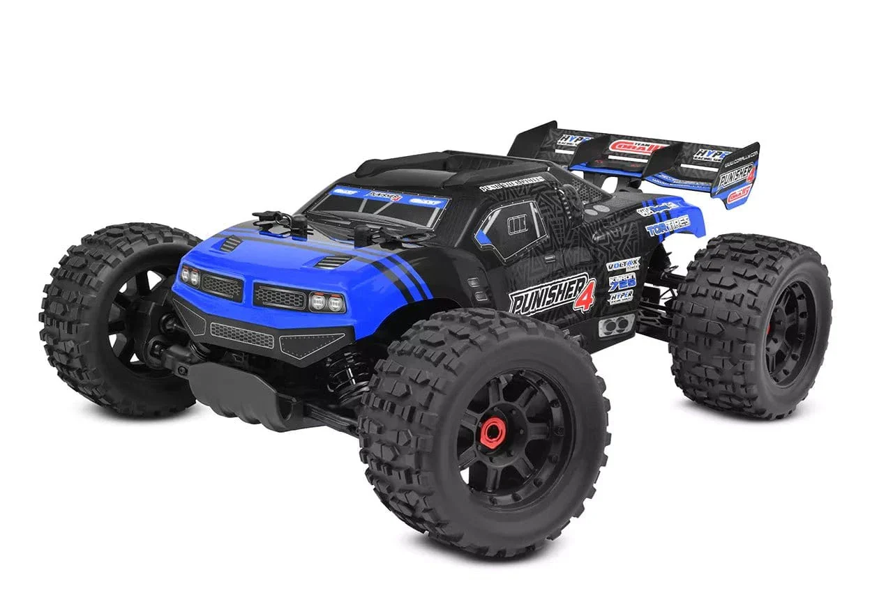 Team Corally Punisher 10 XL4S Brushless Monster Truck - Blue [C-00292-B]**