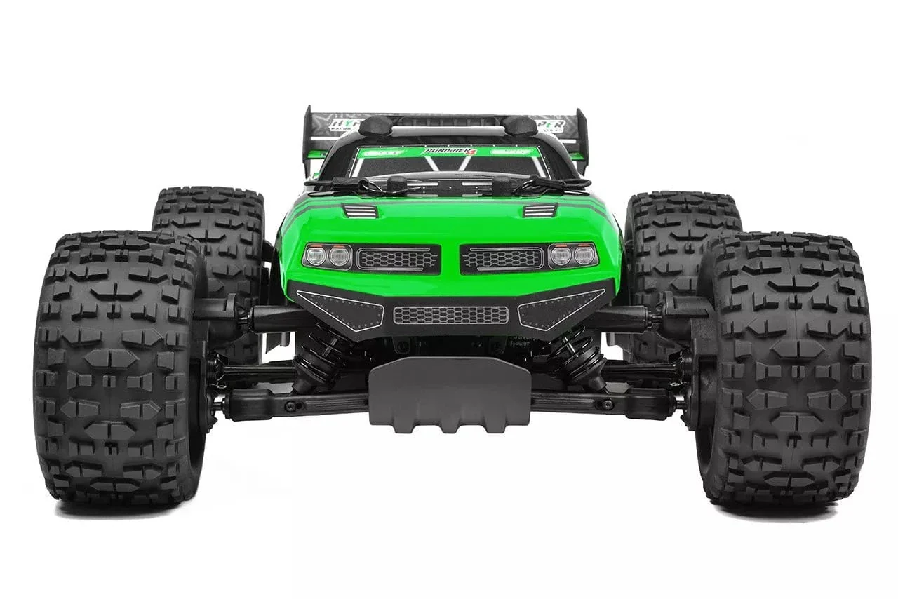 Team Corally Punisher 10 XL4S Brushless Monster Truck - Green [C-00292-G]** - Image 5