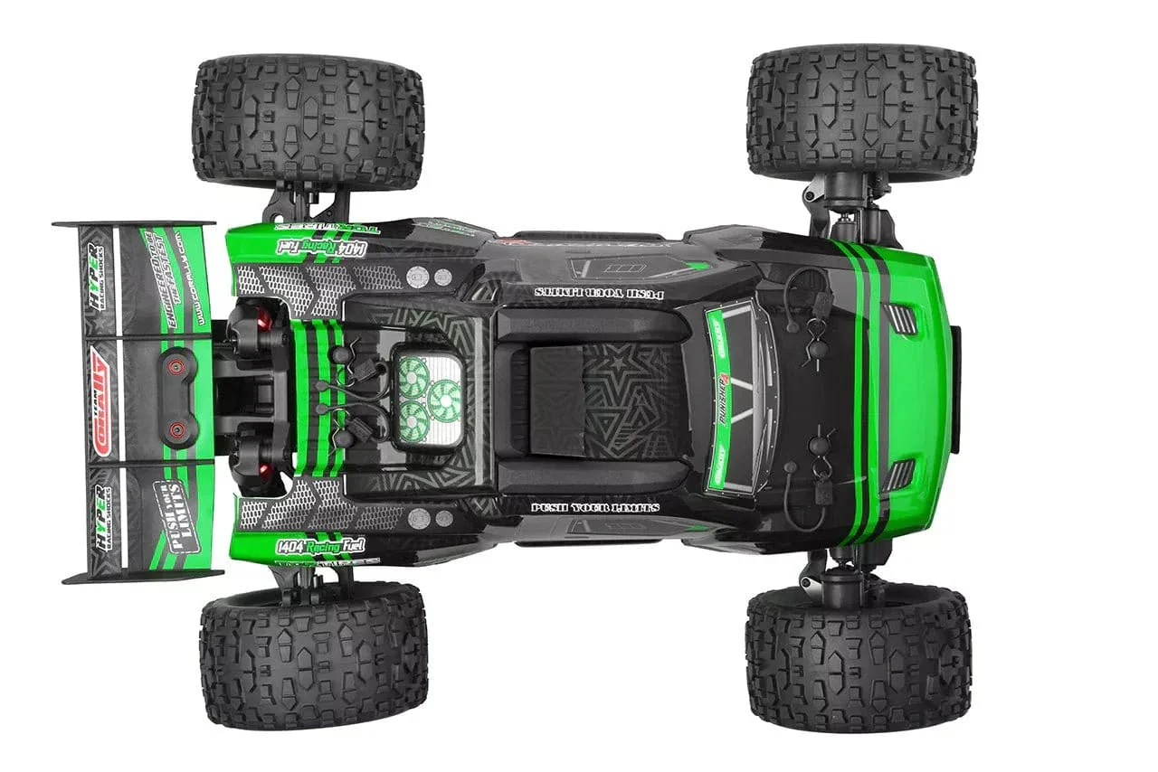 Team Corally Punisher 10 XL4S Brushless Monster Truck - Green [C-00292-G]** - Image 6