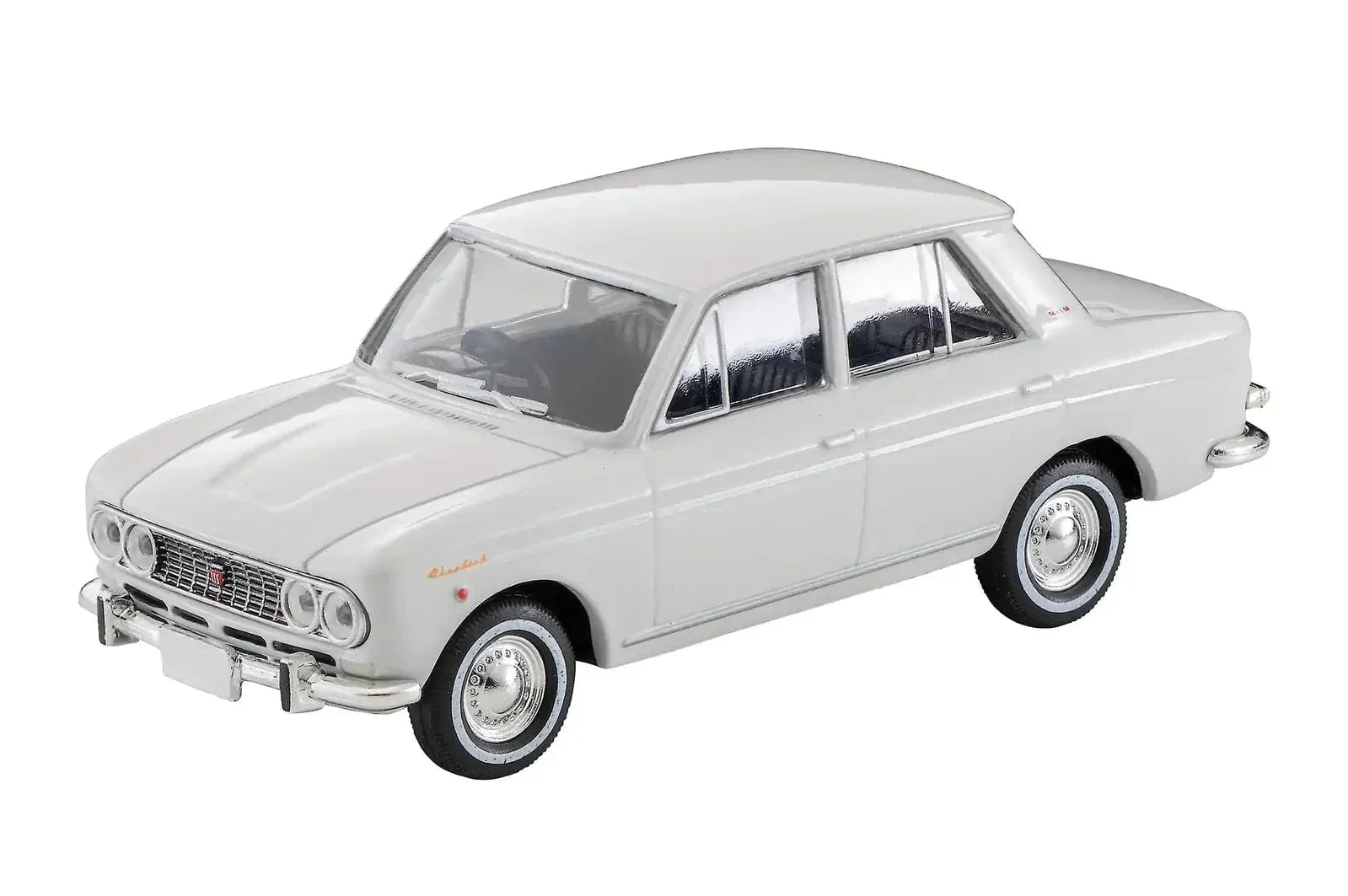 Tomica 1/64 LV-205a Datsun Bluebird 4-doors 1600SSS White 1965