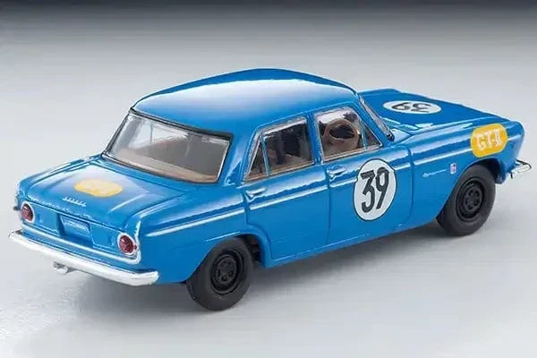 Tomica 1/64 LV-213a PRINCE SKYLINE GT The 2nd Japanese GP #39 Blue - Image 2