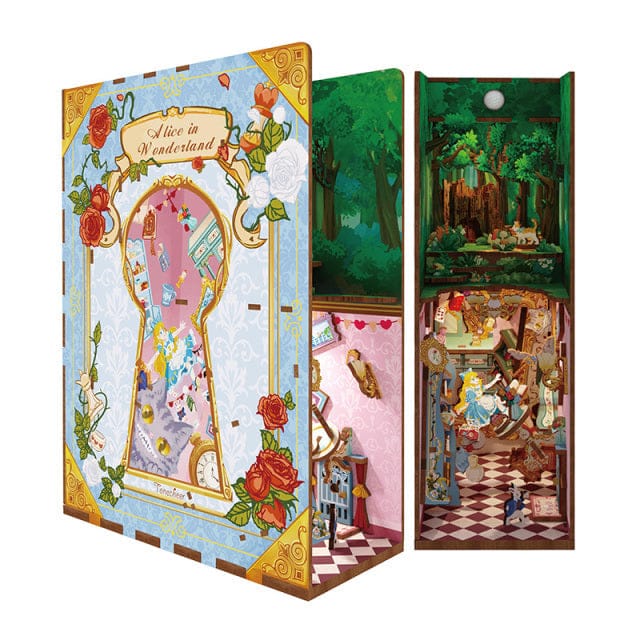 Tonecheer Alice In Wonderland Book Nook Kit [TQ128] - Image 2