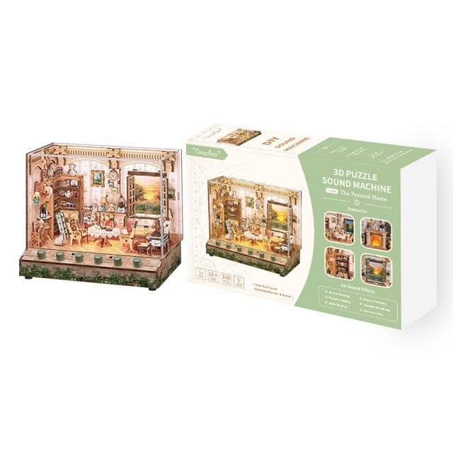 Tonecheer The Pastoral Home Sound Machine Wooden Model Kit [TQ400]