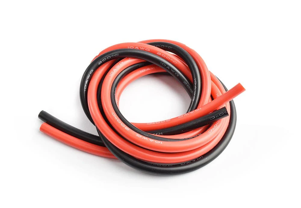 Tornado RC 10AWG Silicone Wire - Red & Black - 1m Each