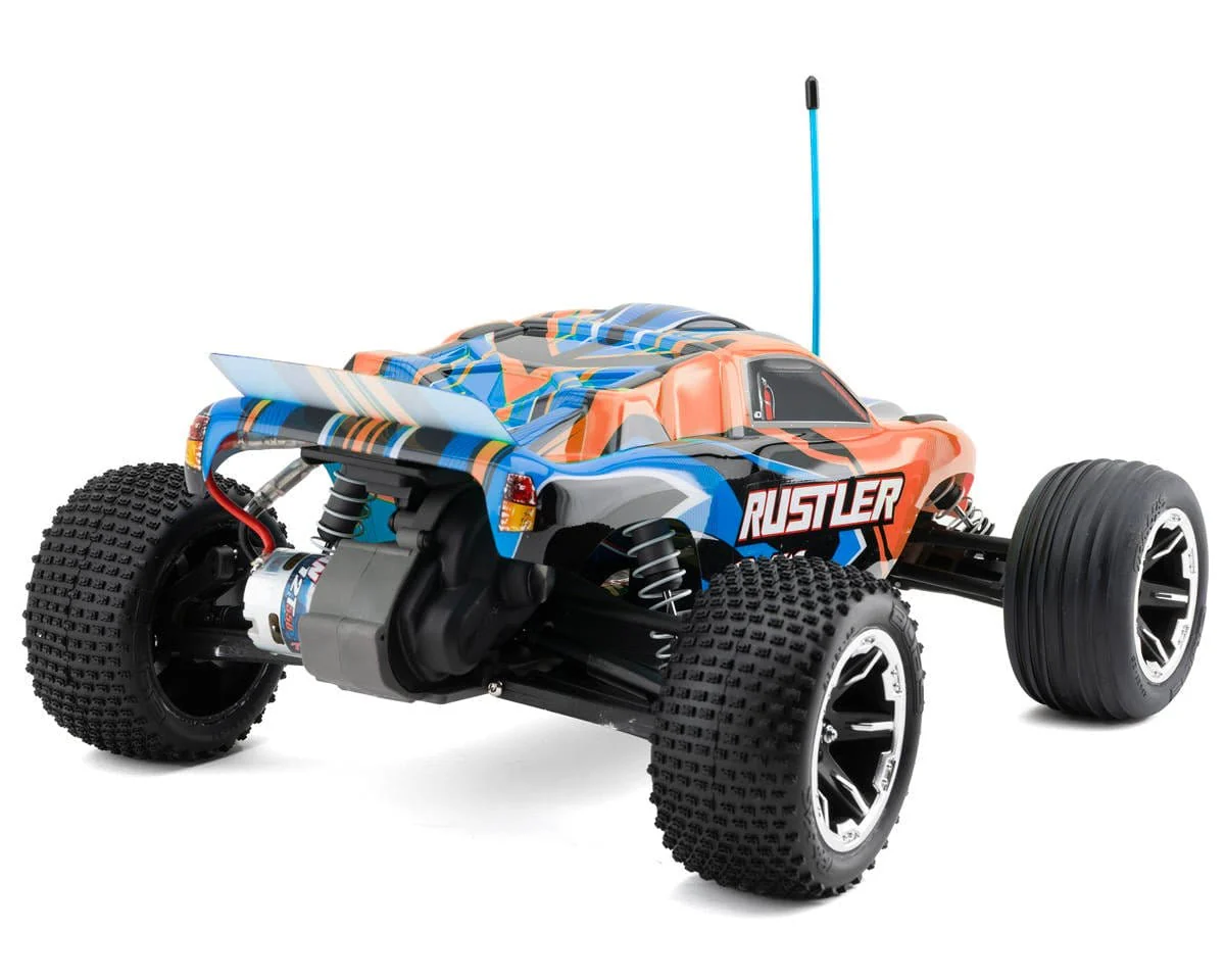 Traxxas 1/10 Rustler XL-5 2WD Brushed Stadium Truck - Orange [37254-8ORG]** - Image 2