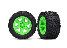 Traxxas 6773G Talon EXT 2.8inch Pre-Mounted Tires w/RXT Wheels (2) (Green)