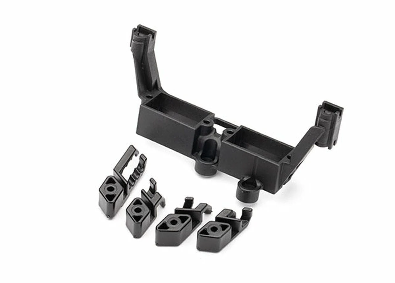 Traxxas 8240X TRX-4 T-Lock 2 Speed Servo Mount Set w/ Wire Clips