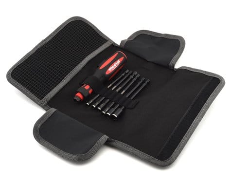 Traxxas 8719 6-Piece Metric Nut Driver Master Set w/Carrying Case (4.0mm, 4.5mm, 5.0mm, 5.5mm, 7.0mm, 8.0mm)