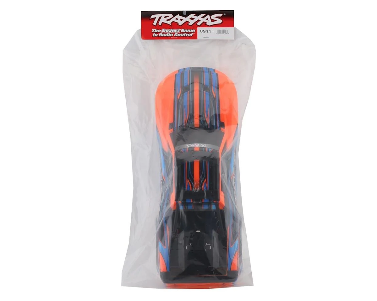Traxxas 8911T Maxx Pre-Painted Orange Truck Body - Image 2