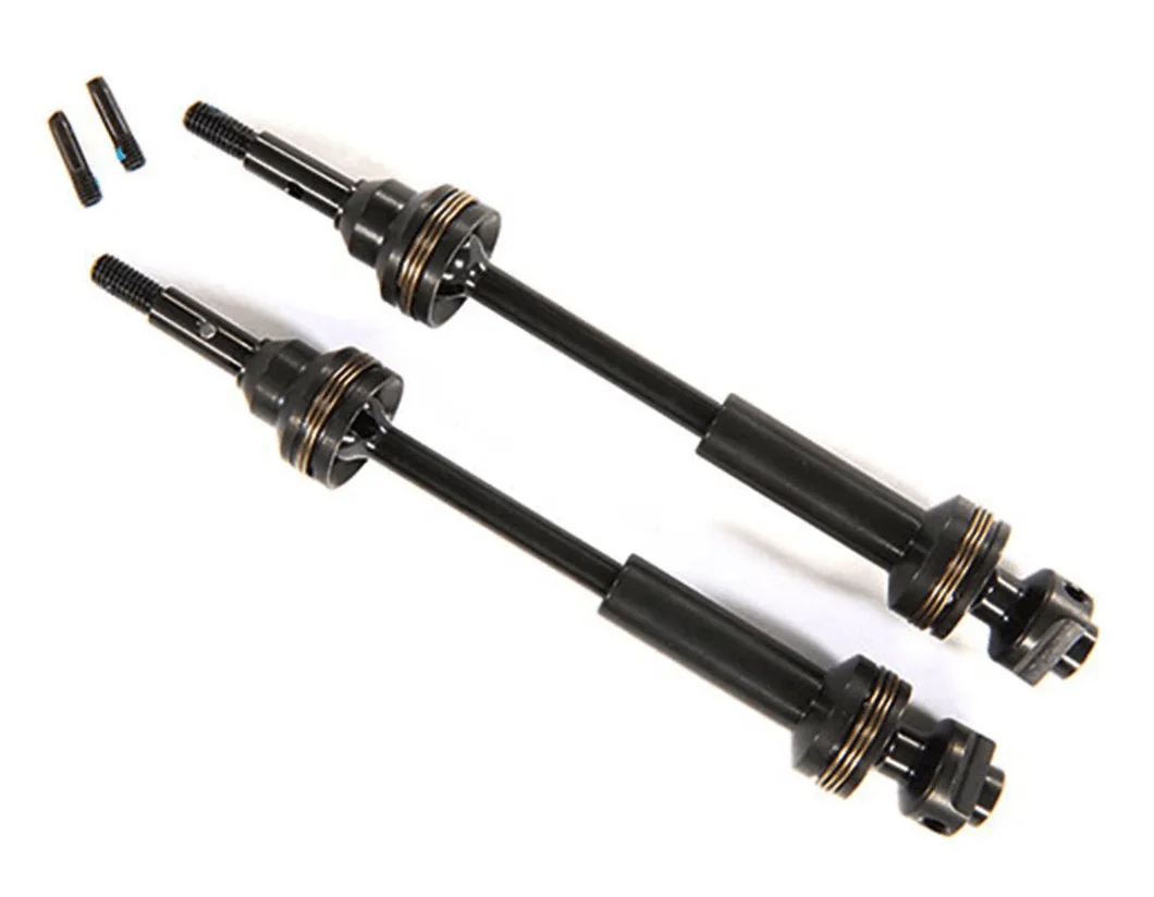 Traxxas 9051X Steel-Spline Constant-Velocity Front Driveshafts (2)