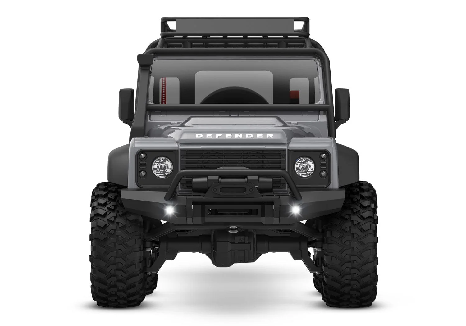Traxxas 97054-1 TRX4M 1/18 Land Rover Defender RC Crawler - Silver - Image 3