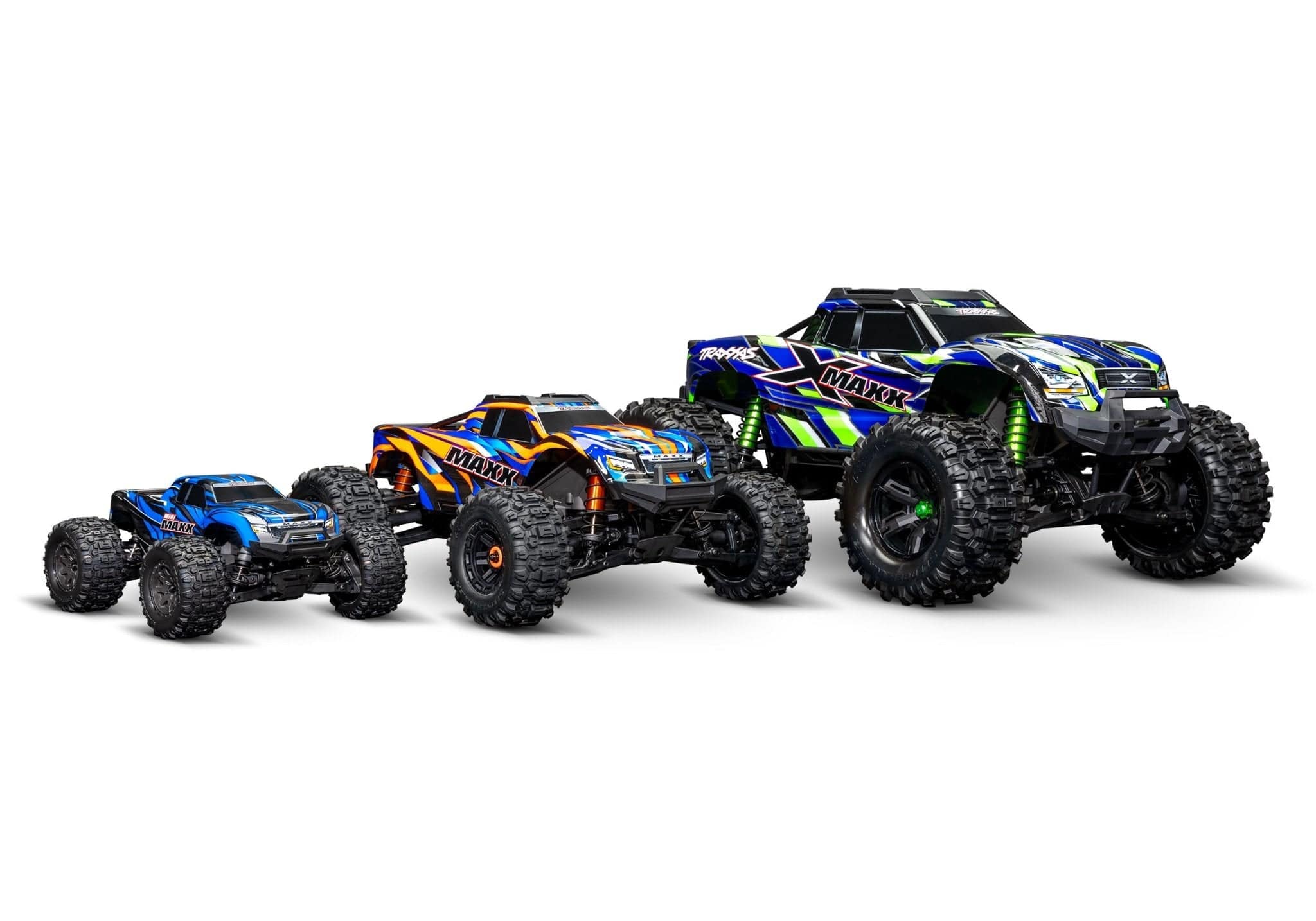 Traxxas Mini MAXX 1/16 Brushless Monster Truck RTR - Blue [107154-1BLUE] - Image 12
