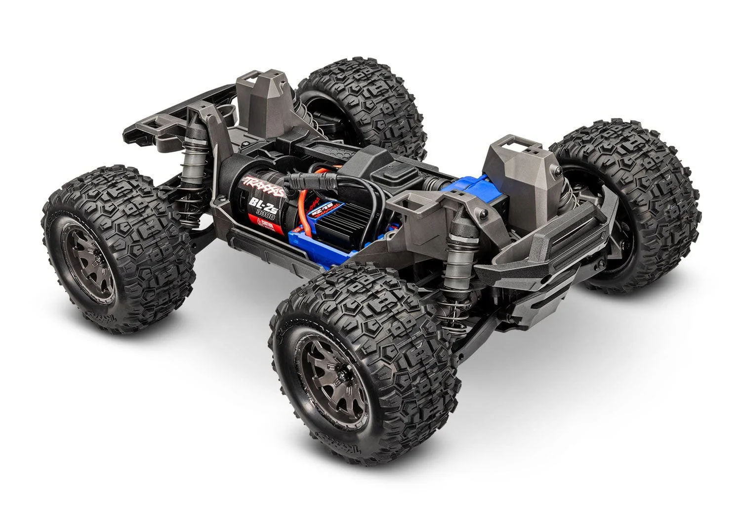 Traxxas Mini MAXX 1/16 Brushless Monster Truck RTR - Blue [107154-1BLUE] - Image 7