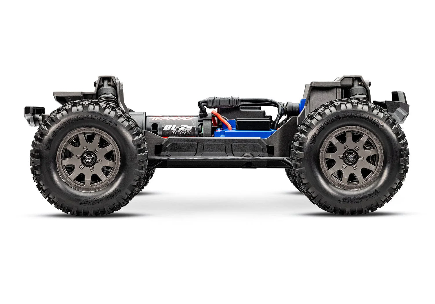 Traxxas Mini MAXX 1/16 Brushless Monster Truck RTR - Blue [107154-1BLUE] - Image 9