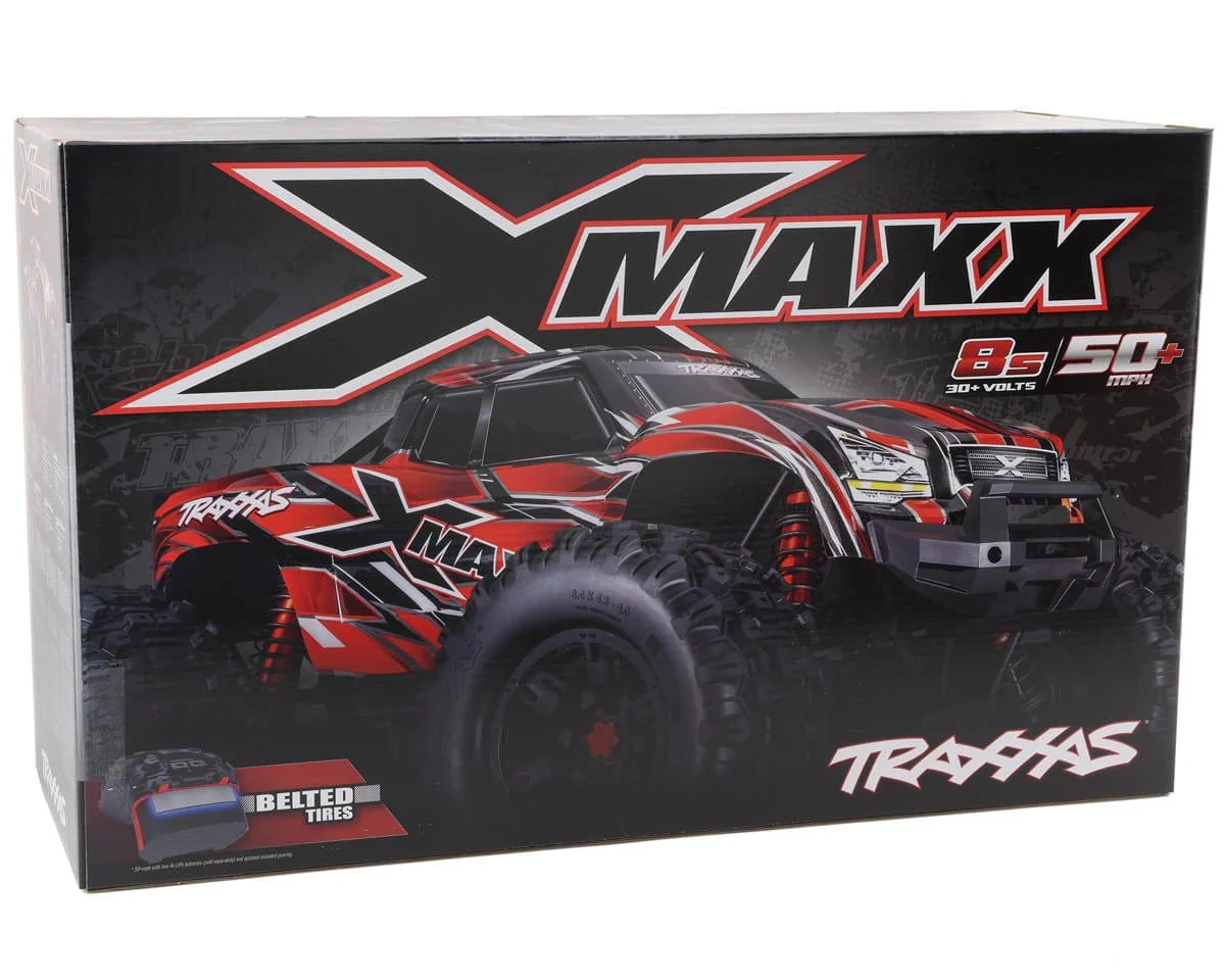 Traxxas X-Maxx 8S 4WD Brushless RTR Monster Truck w/Belted Tyres - Blue [77096-4] - Image 10