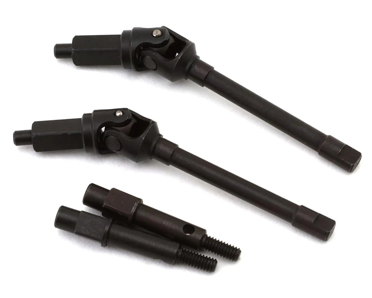 Treal Hobby Axial SCX24 Steel Front CVD Shafts (2) [TLHTSCX24-228]