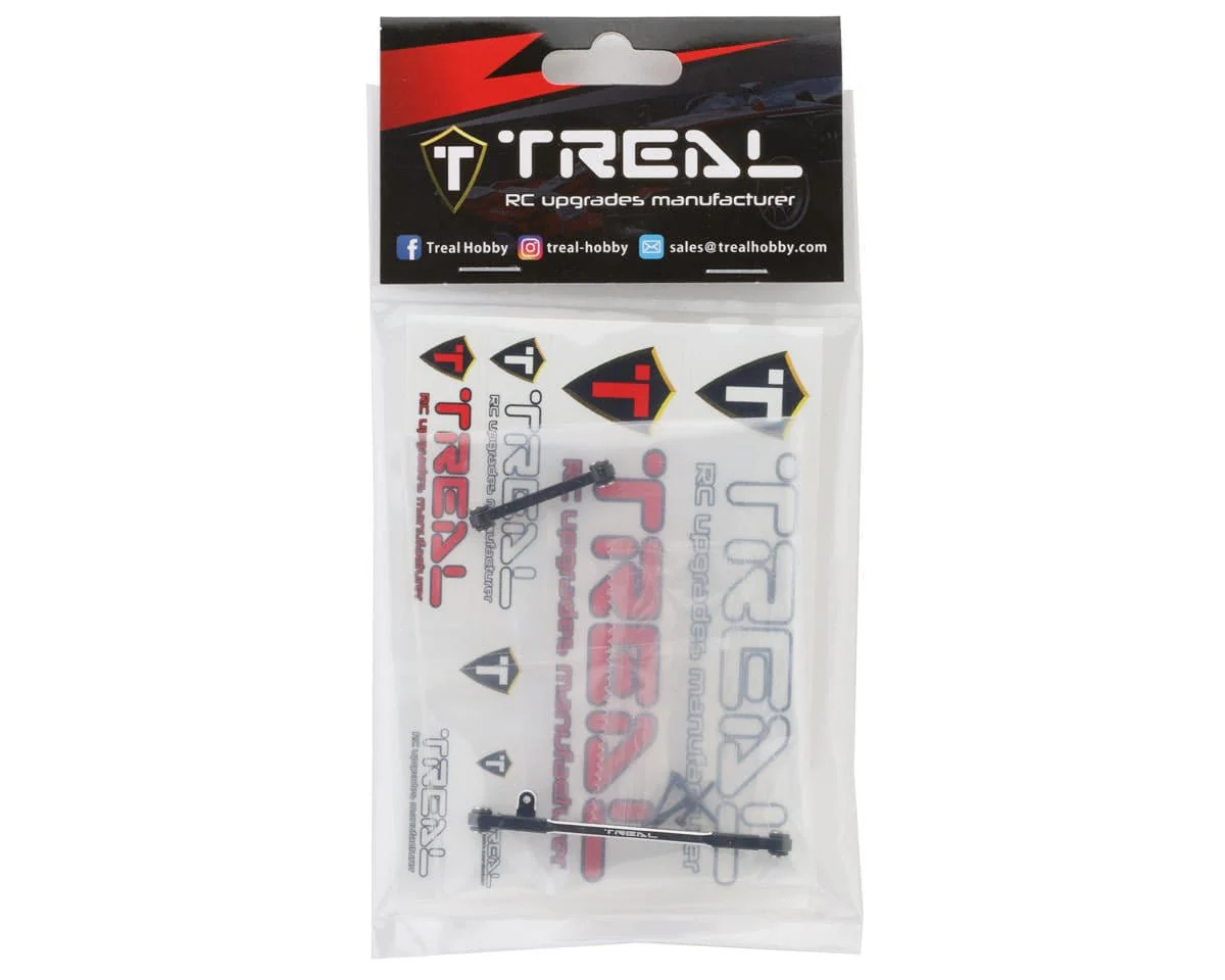 Treal Hobby Axial SCX24 V2 Aluminum Steering Links Set (Black) [TLHTSCX24-50] - Image 2