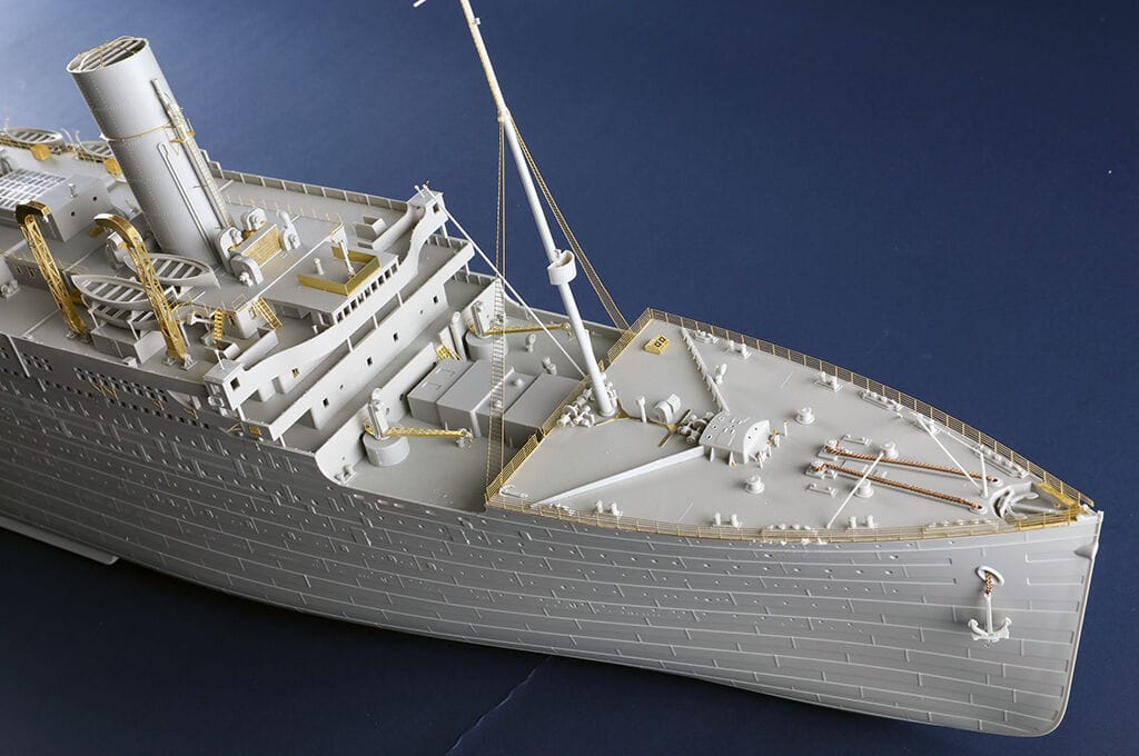 Trumpeter 1/200 HMHS Britannic Plastic Model Kit [03721] - Image 4