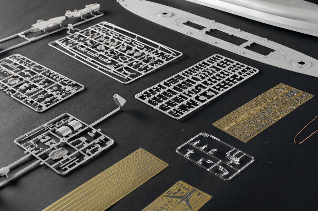 Trumpeter 1/350 USS Ohio BB-68 Plastic Model Kit - Image 3