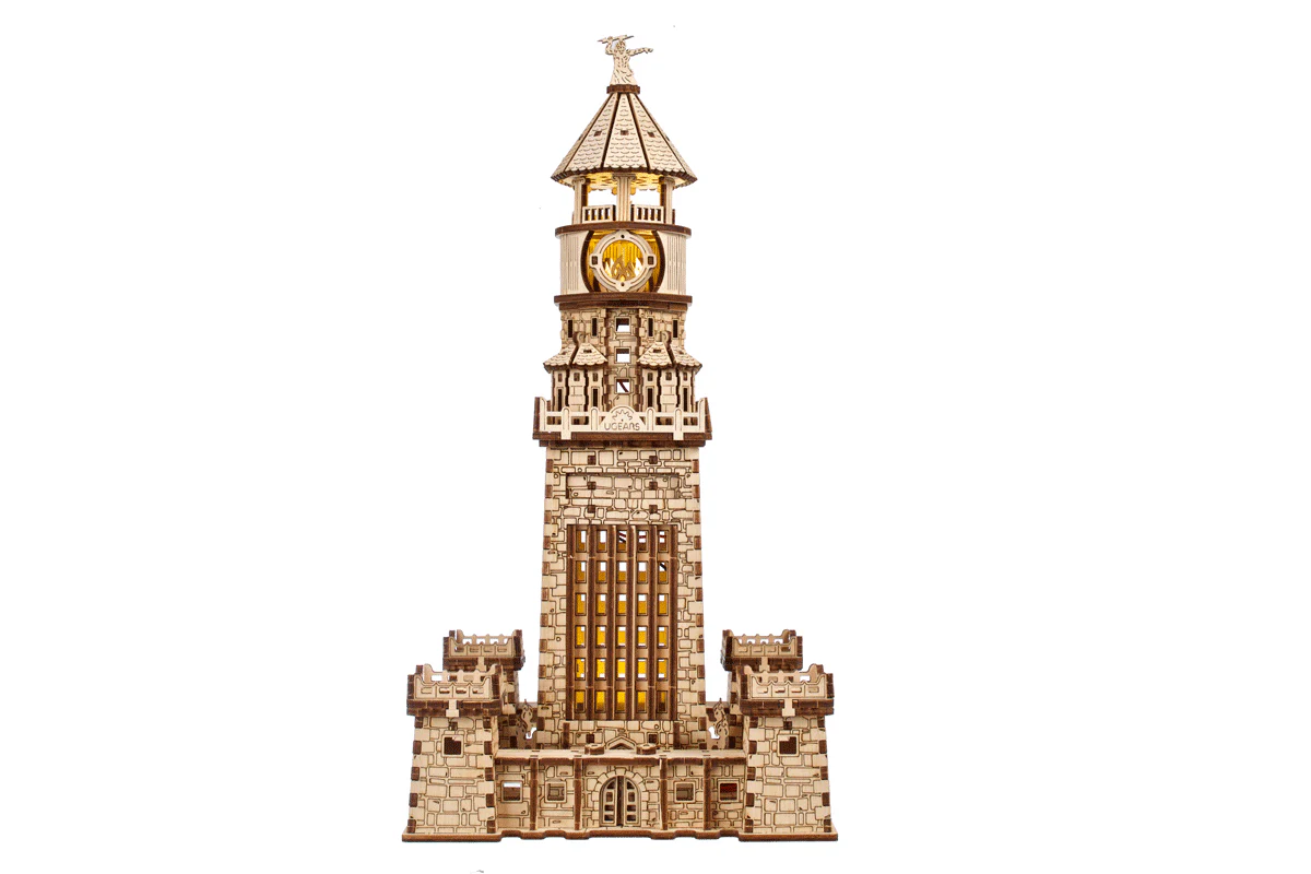 Ugears Lighthouse Of Alexandria Wooden Model Kit [70254]