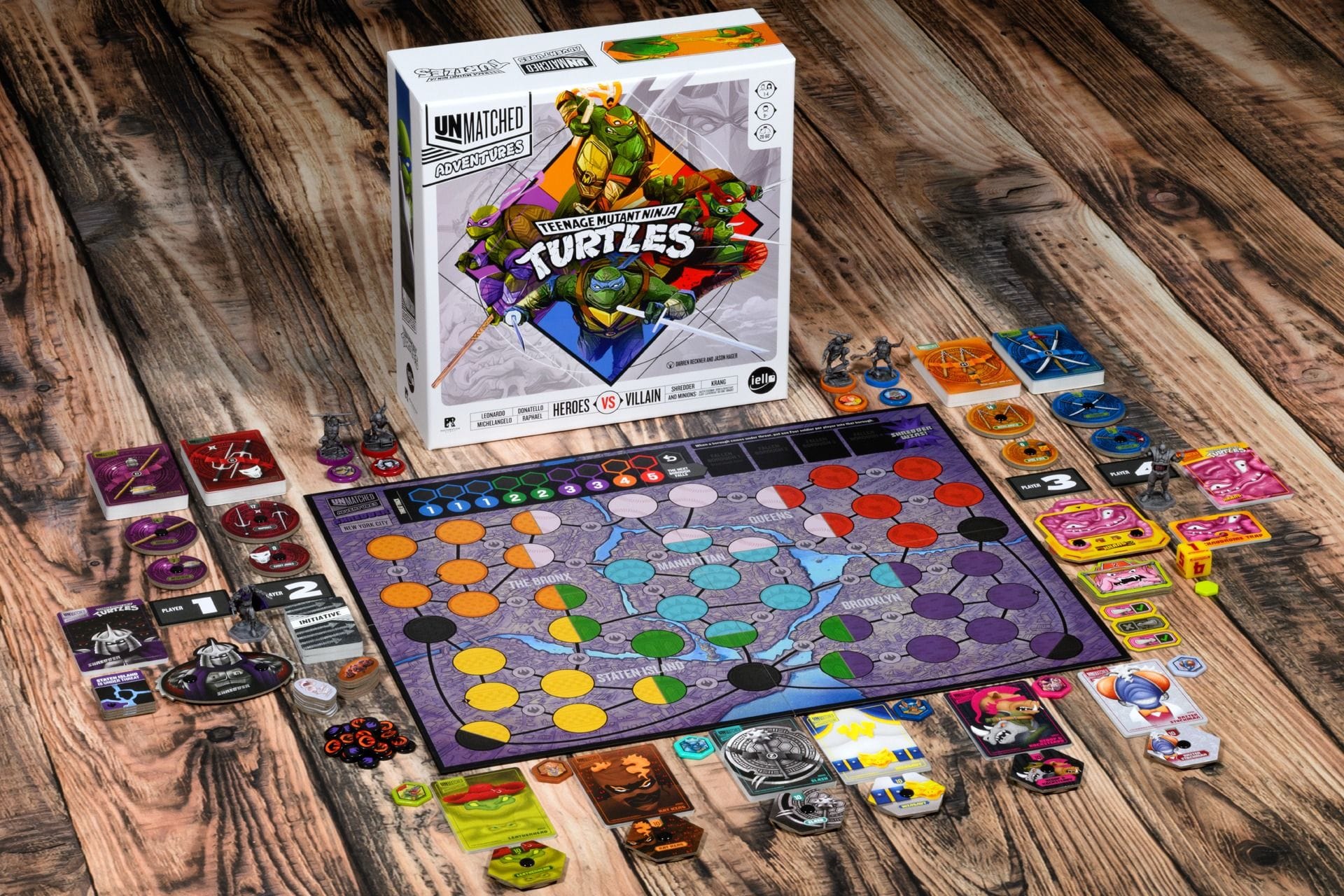 Unmatched Teenage Mutant Ninja Turtles - Core Game (Pizza-Rama Edition) - Image 2