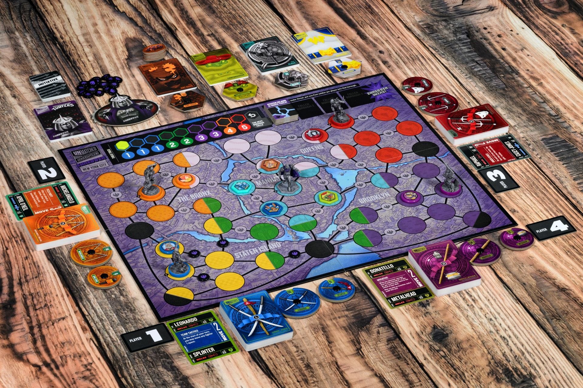 Unmatched Teenage Mutant Ninja Turtles - Core Game (Pizza-Rama Edition) - Image 3