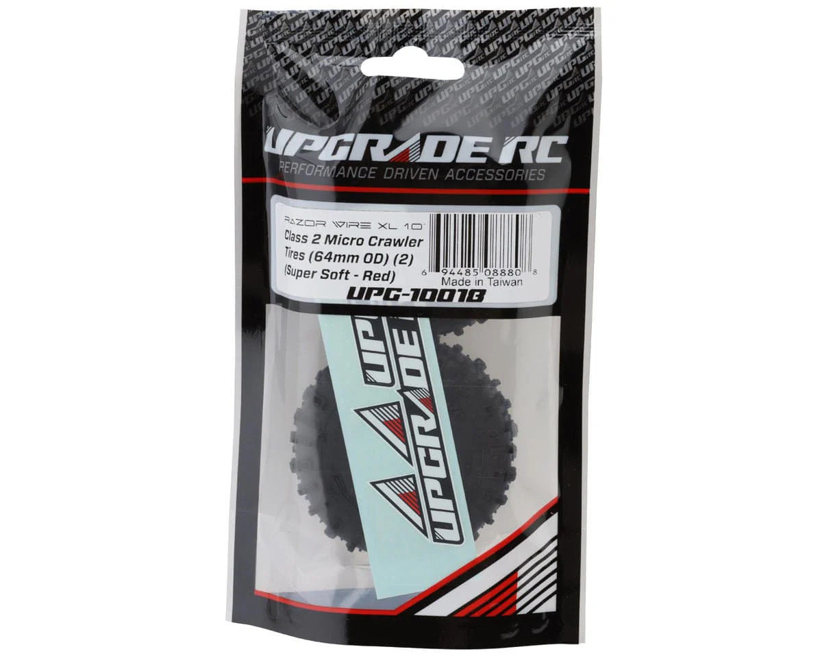 UpGrade RC Micro Razor Wire XL 1.0" Class 2 Micro Crawler Tires (2) - Image 3