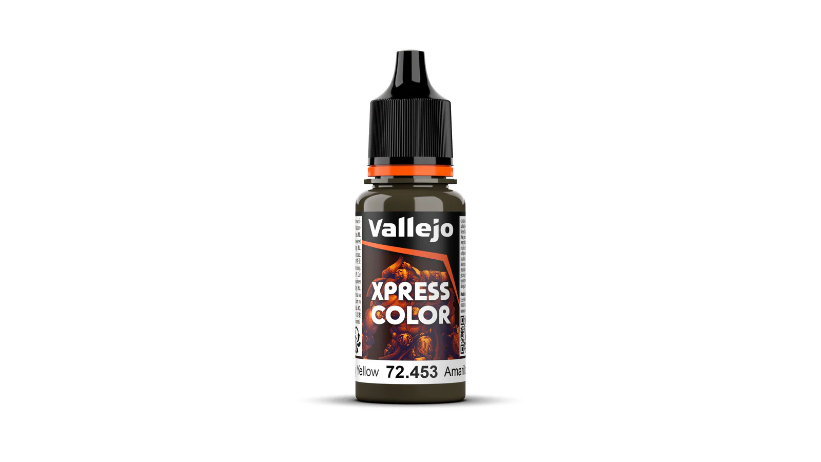 Vallejo 72453 Game Colour Xpress Colour Military Yellow 18 ml Acrylic Paint