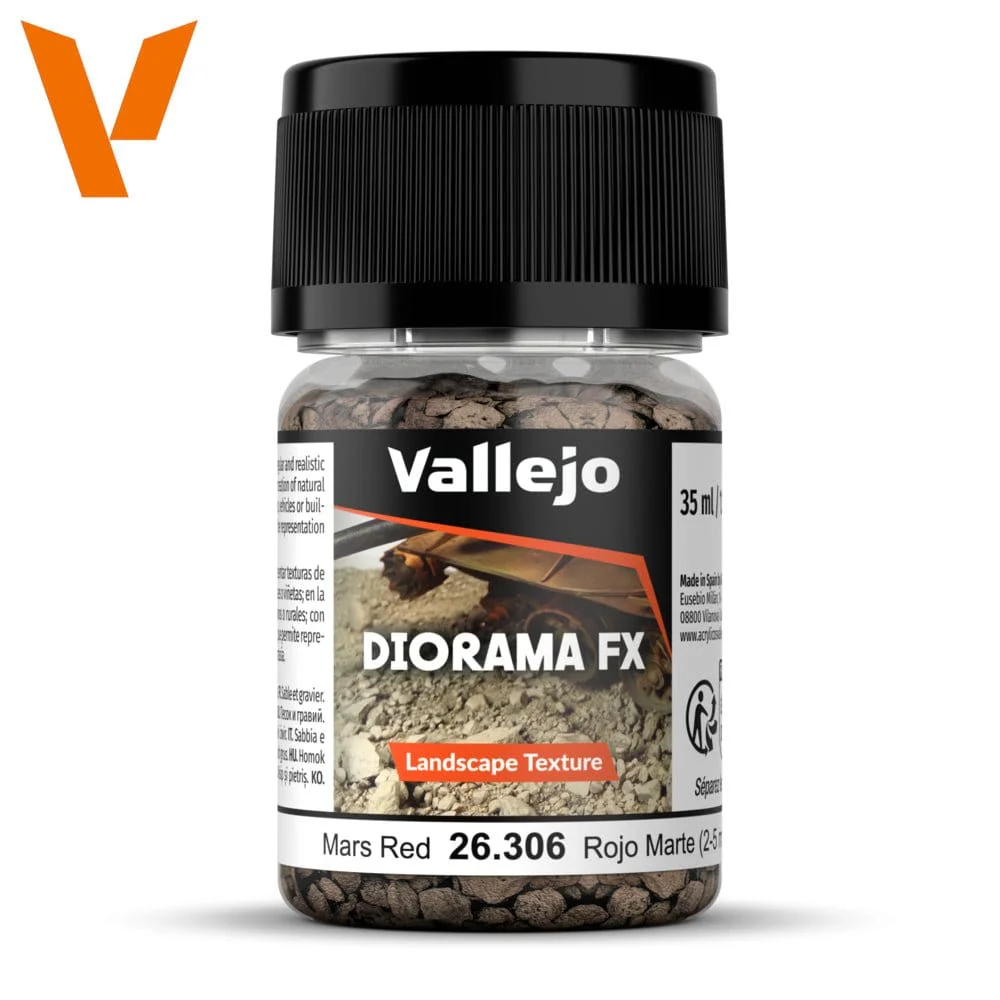 Vallejo Diorama FX Landscape Textures Mars Red 35ml [26306]