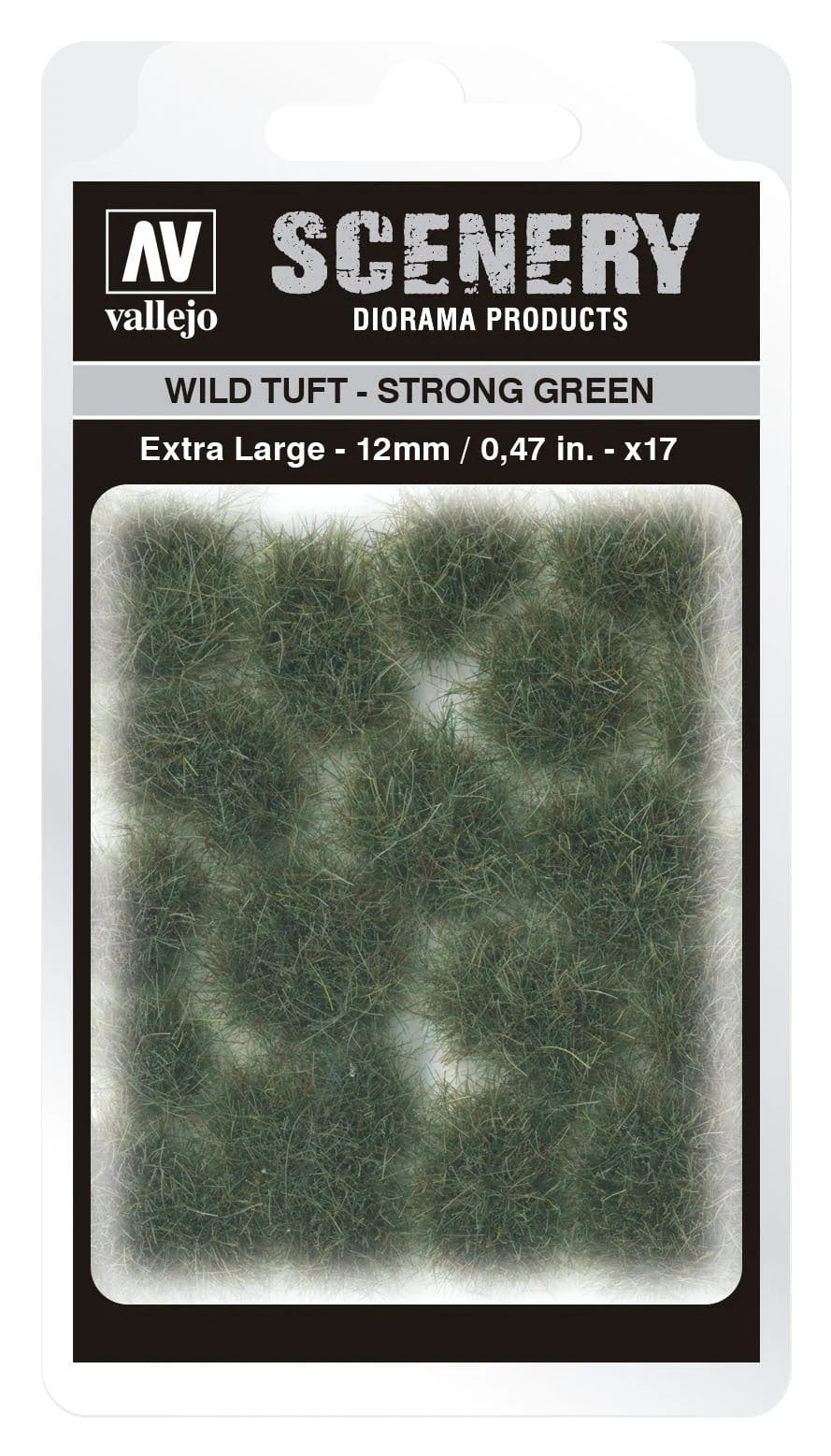 Vallejo SC427 12mm Wild Tuft Strong Green Diorama Accessory