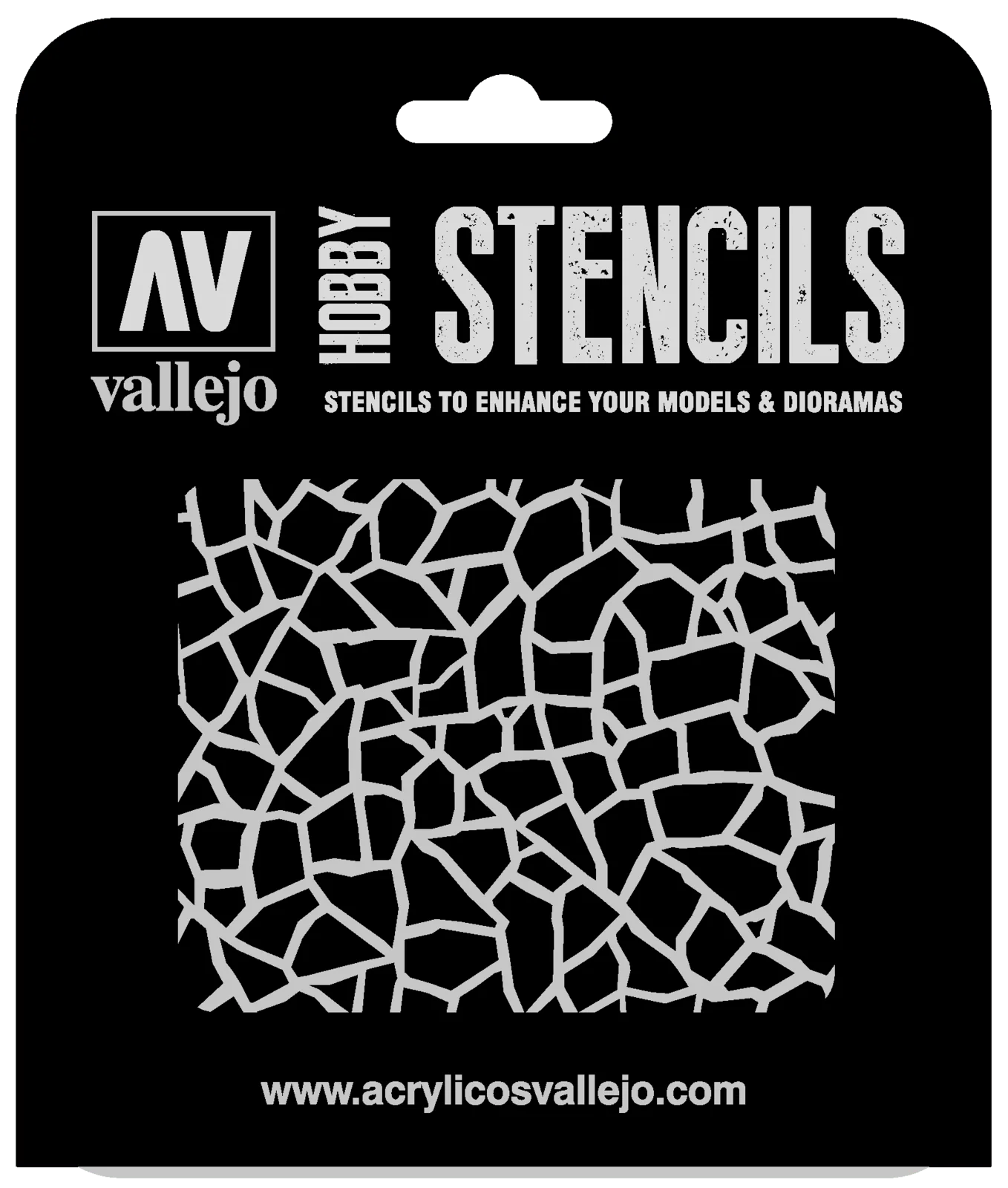 Vallejo ST-CAM003 1/32 Giraffe Camo WWII Stencil